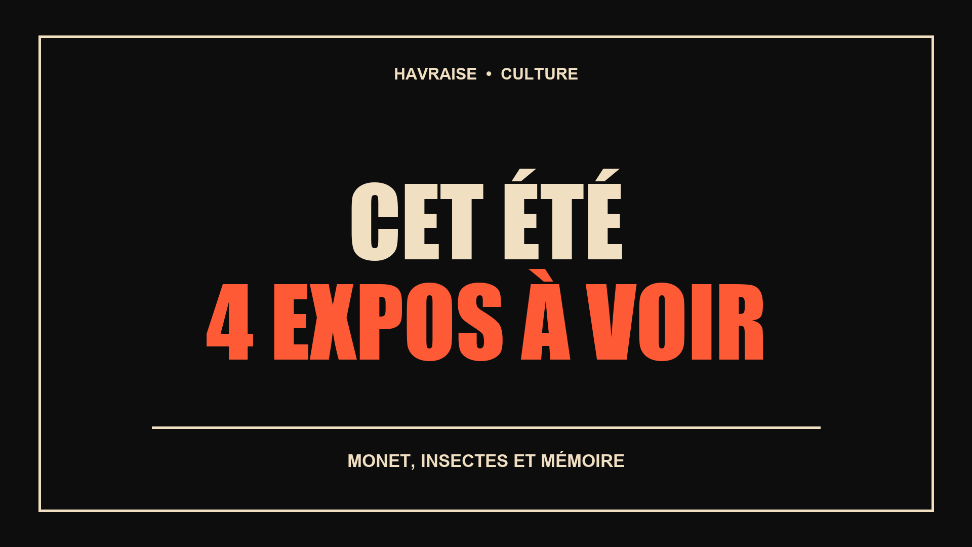 expositions été Le Havre