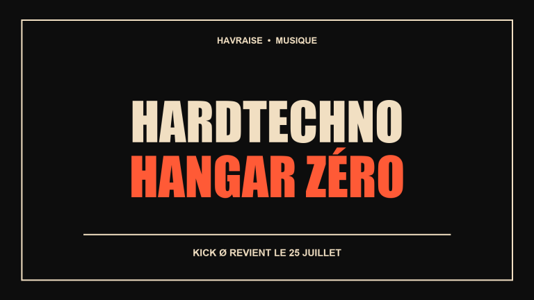 Soirée hardtechno KICK Ø au Hangar Zéro du Havre