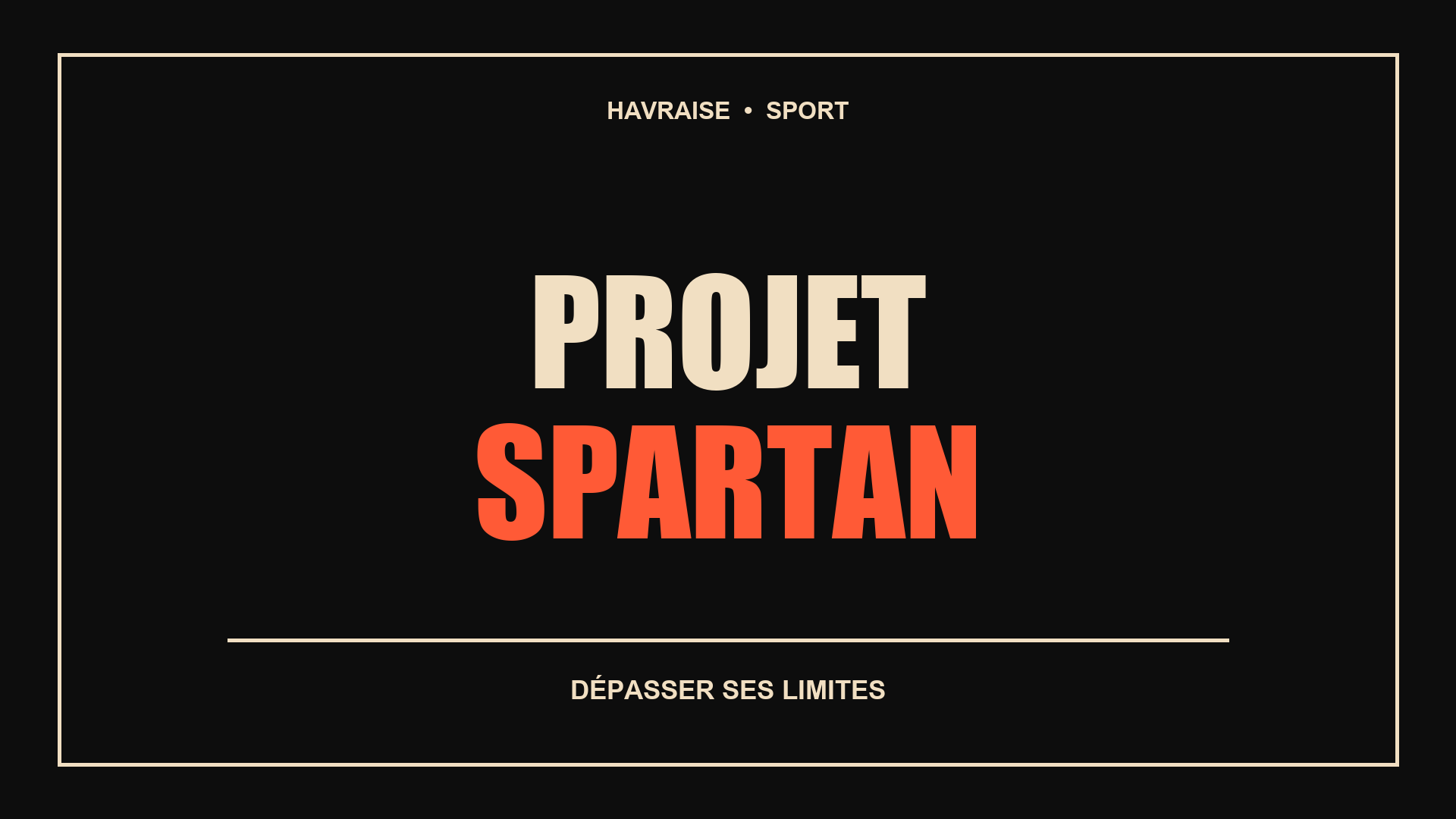 Projet Spartan