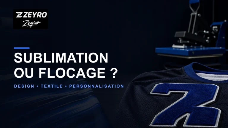Comparaison entre sublimation et flocage pour un maillot personnalisé