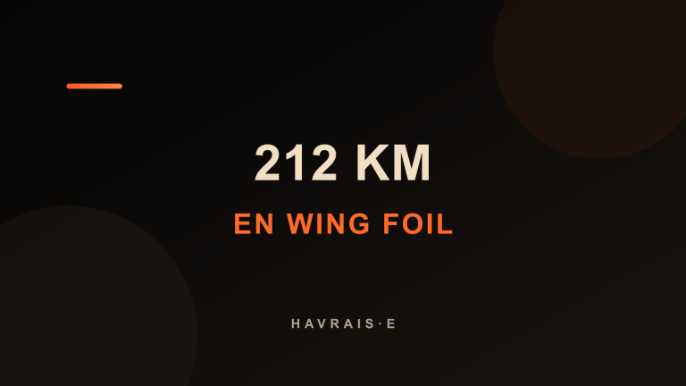 Tom Auber wing foil