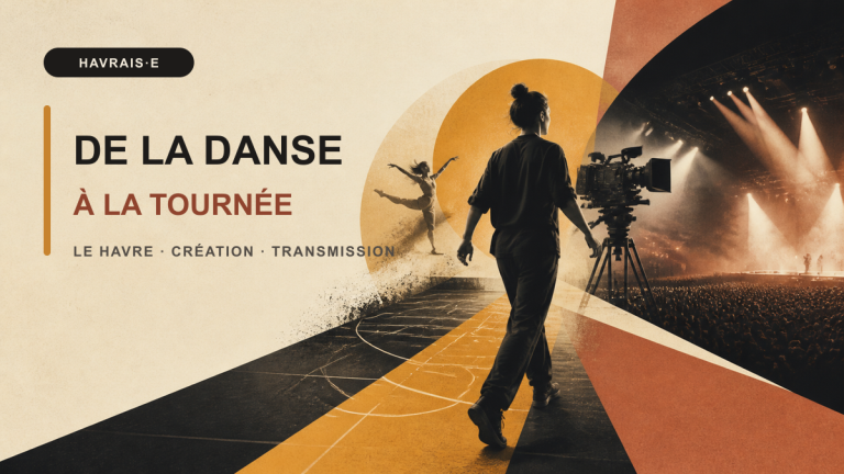 Illustration du parcours de Moos Coulibaly, de la danse au Havre aux tournées de Rilès