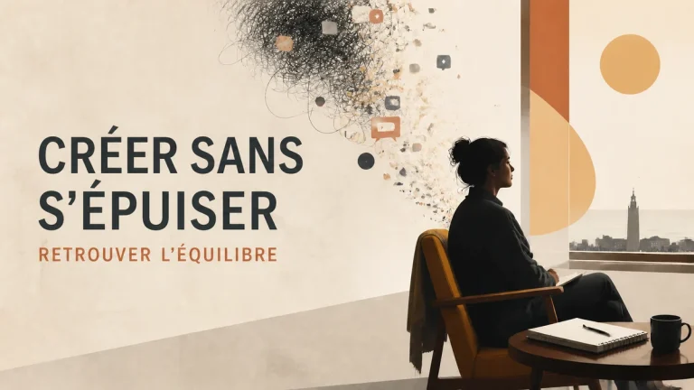 Créer sans s’épuiser : attention et équilibre au travail